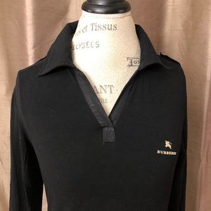 AUTHENTIC Burberry Icon Long Sleeve Polo: Size L